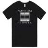  "Party Like It's 3000 B.C. - Backgammon" men's t-shirt Black