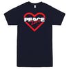 "Peace & Love" Men's Shirt Navy-Blue