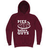  "Pies Before Guys" hoodie, 3XL, Vintage Brick