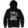  "Pies Before Guys" hoodie, 3XL, Black