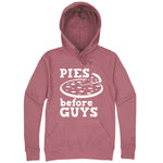  "Pies Before Guys" hoodie, 3XL, Mauve