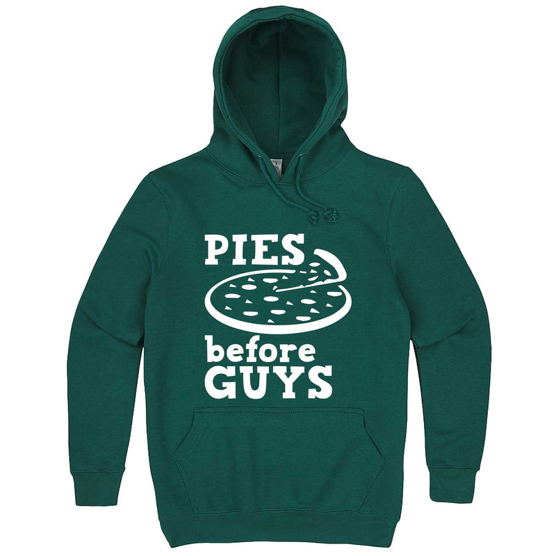  "Pies Before Guys" hoodie, 3XL, Teal
