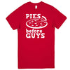  "Pies Before Guys" men's t-shirt Red