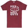  "Pies Before Guys" men's t-shirt Vintage Brick