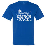  "Resting Grinch Face" men's t-shirt Royal-Blue