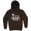  "Resting Grinch Face" hoodie, 3XL, Chestnut
