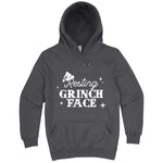  "Resting Grinch Face" hoodie, 3XL, Storm