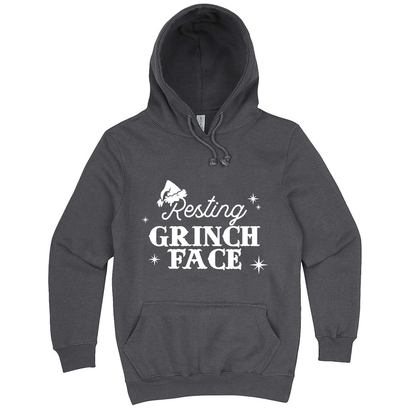  "Resting Grinch Face" hoodie, 3XL, Storm