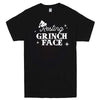  "Resting Grinch Face" men's t-shirt Black