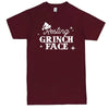  "Resting Grinch Face" men's t-shirt Burgundy