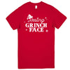  "Resting Grinch Face" men's t-shirt Red