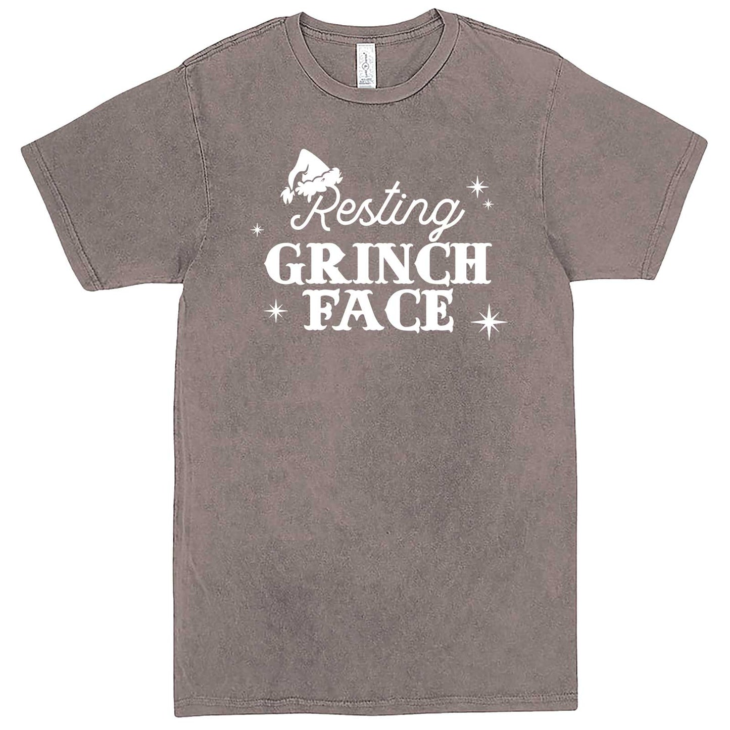  "Resting Grinch Face" men's t-shirt Vintage Zinc