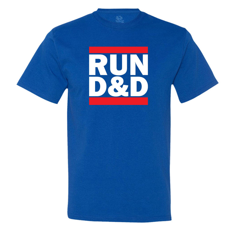 "Run D&D" Men's Shirt Royal-Blue