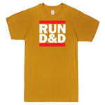 "Run D&D" Men's Shirt Mustard