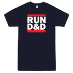 "Run D&D" Men's Shirt Navy-Blue