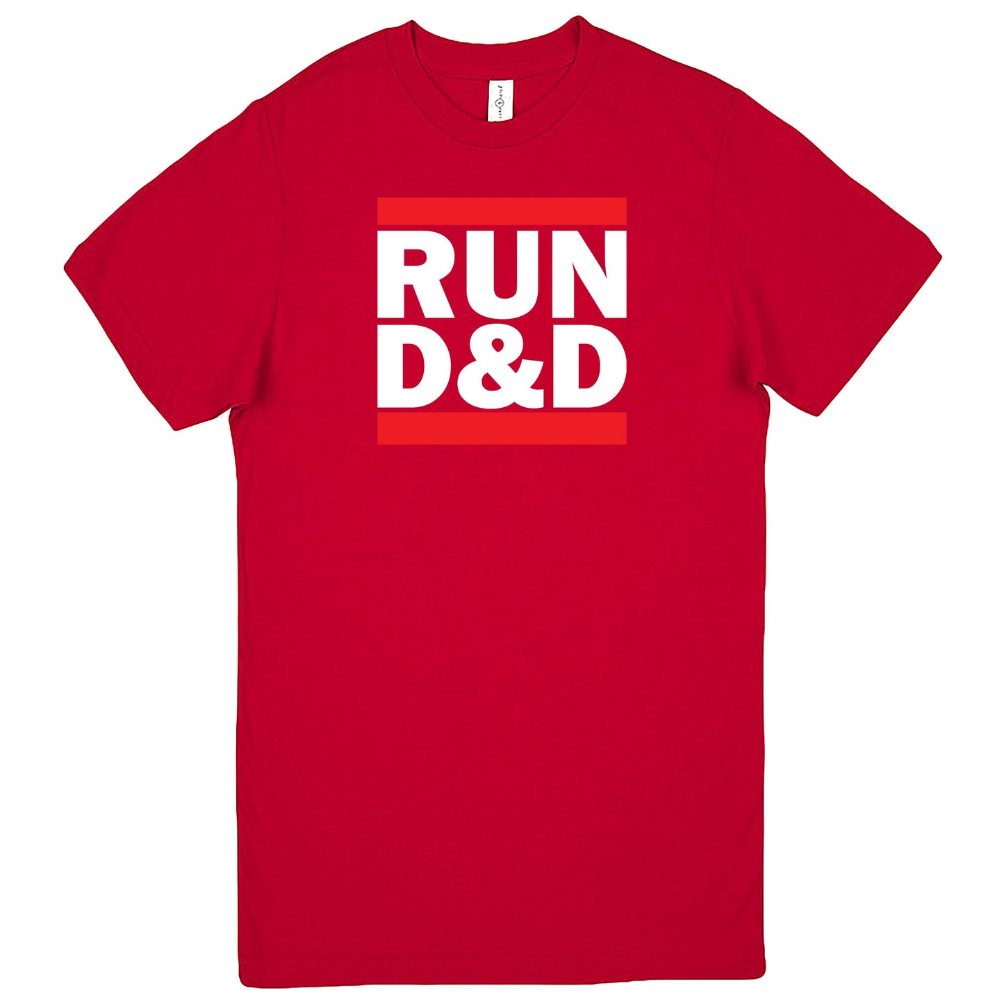"Run D&D" Men's Shirt Red