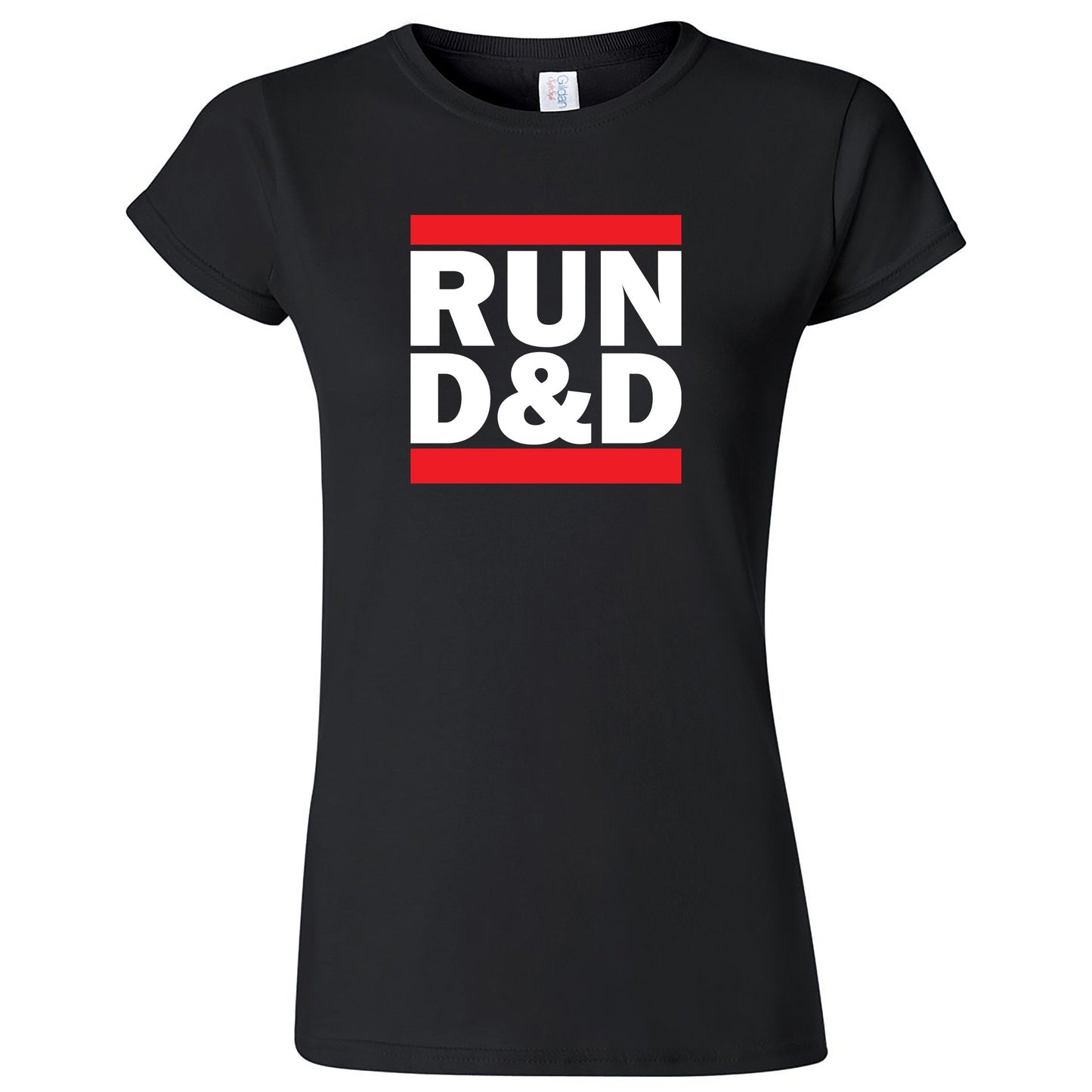 "Run D&D" Men's Shirt Black