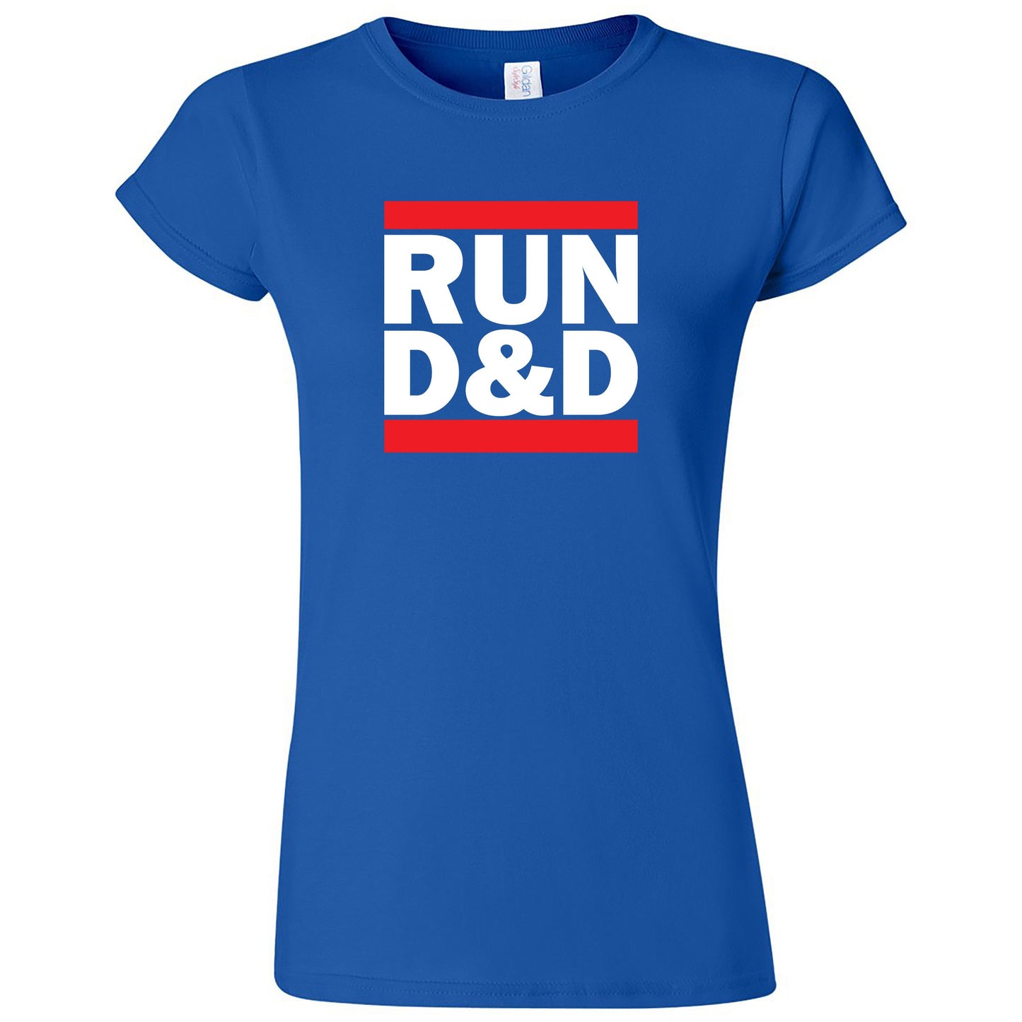 "Run D&D" Men's Shirt Royal Blue
