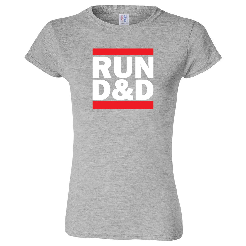 "Run D&D" Men's Shirt Sport Grey