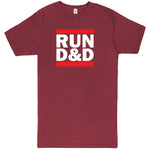 "Run D&D" Men's Shirt Vintage Brick