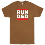 "Run D&D" Men's Shirt Vintage Camel