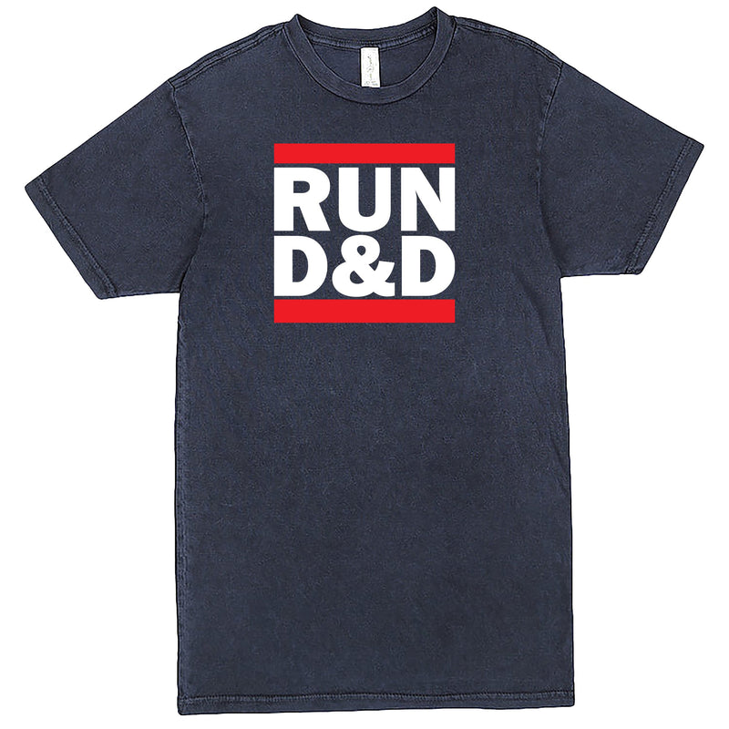 "Run D&D" Men's Shirt Vintage Denim