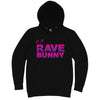 Fun "Rave Bunny" hoodie 3XL Black
