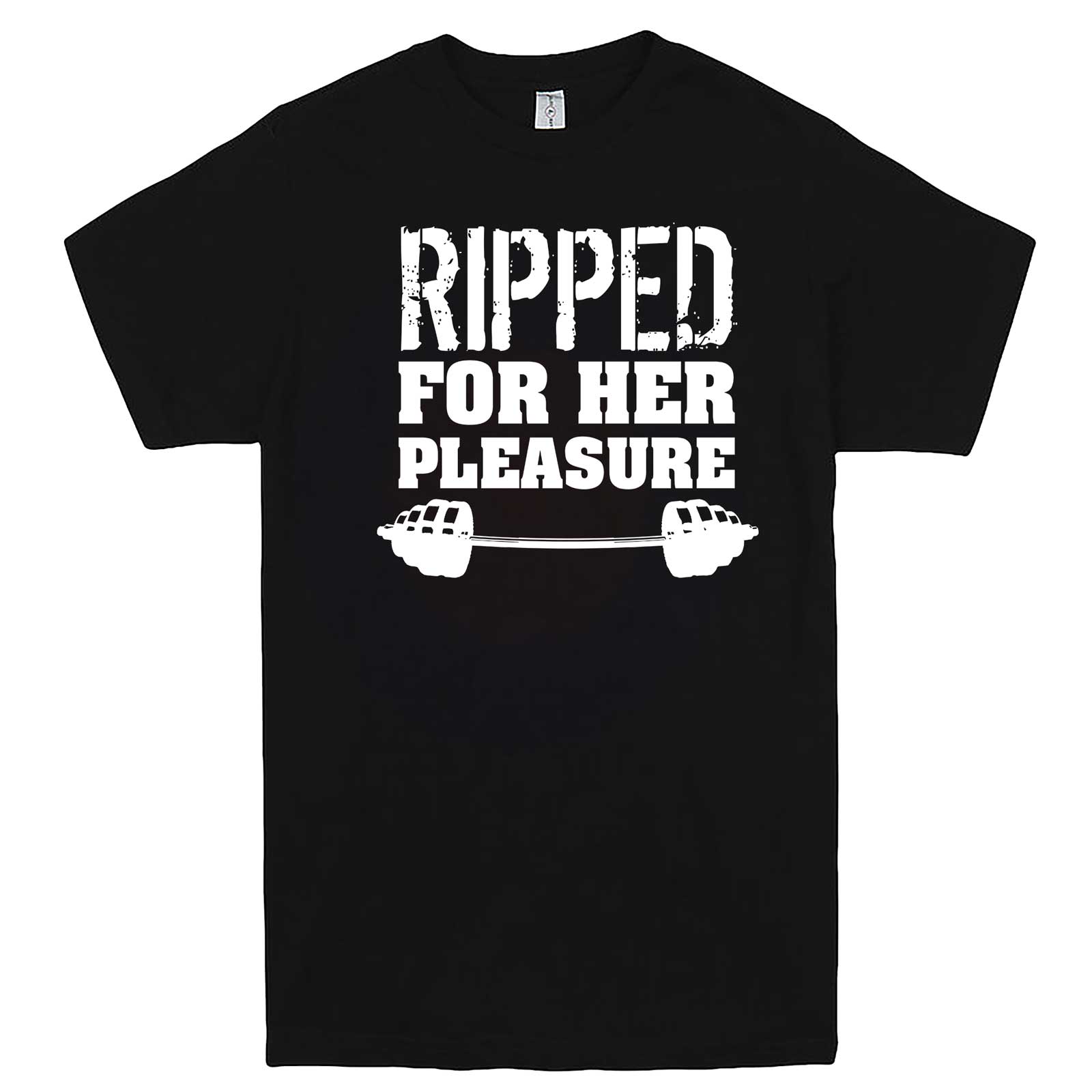  "Ripped For Her Pleasure" men's t-shirt Black