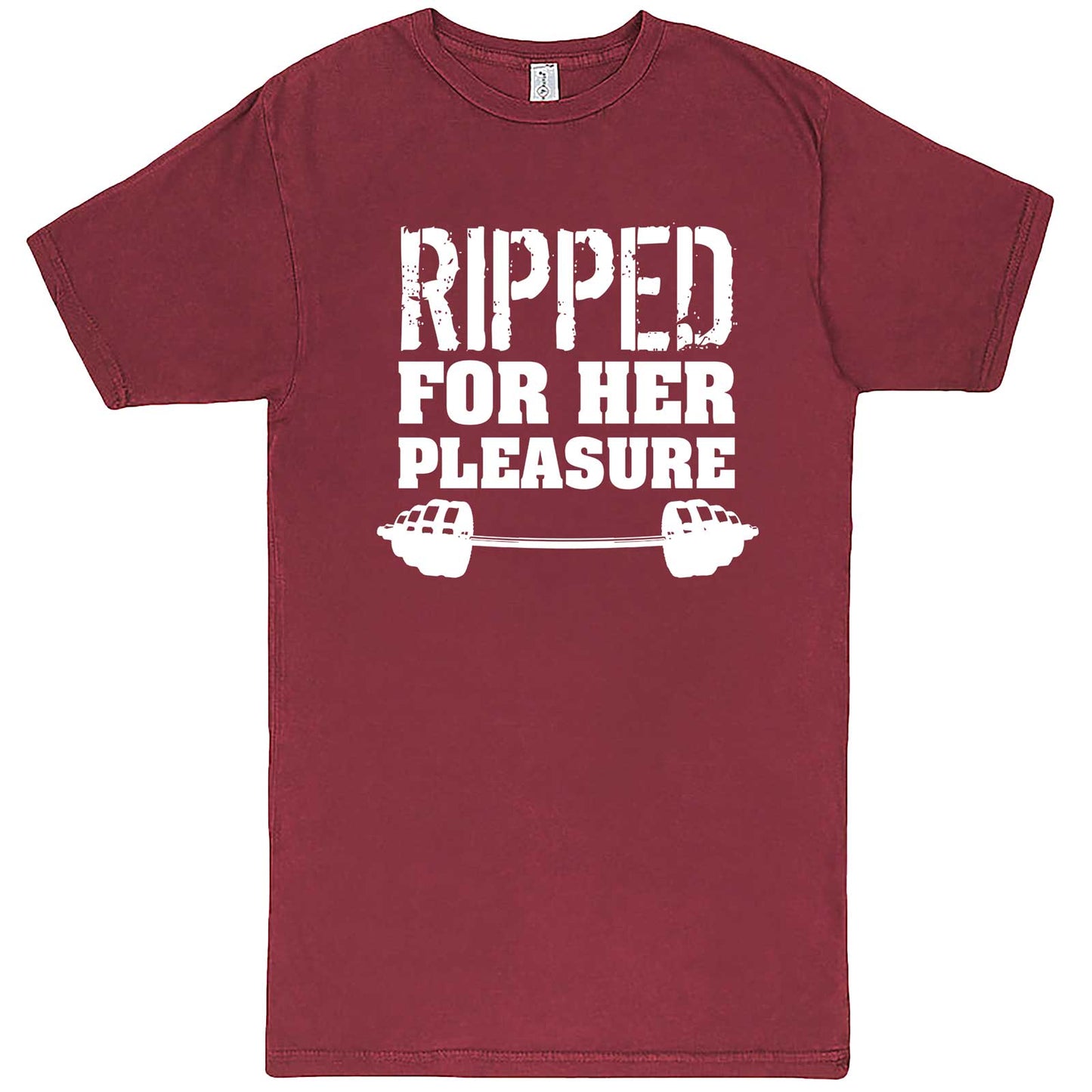  "Ripped For Her Pleasure" men's t-shirt Vintage Brick