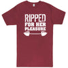  "Ripped For Her Pleasure" men's t-shirt Vintage Brick