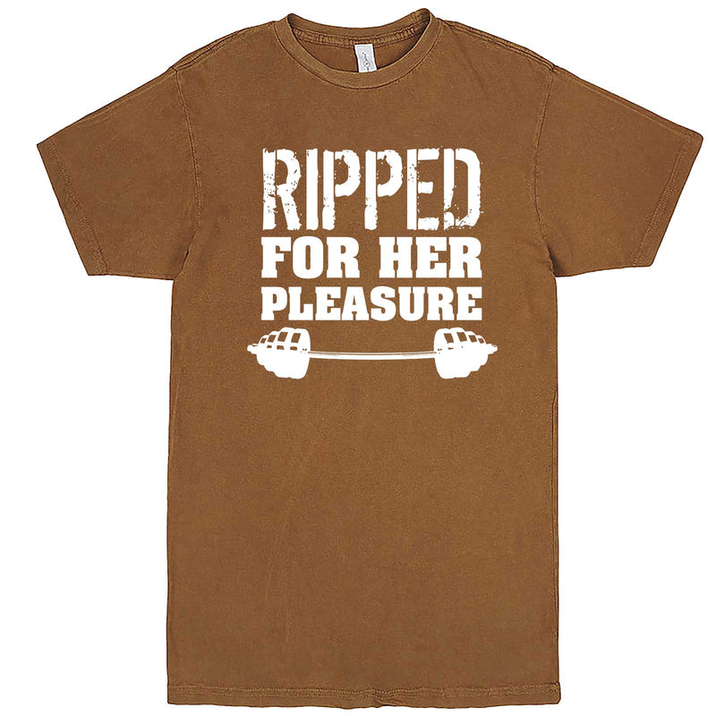  "Ripped For Her Pleasure" men's t-shirt Vintage Camel