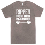  "Ripped For Her Pleasure" men's t-shirt Vintage Zinc