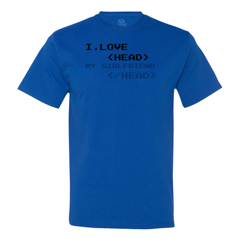 I Love Head (Gf) Men's Tee