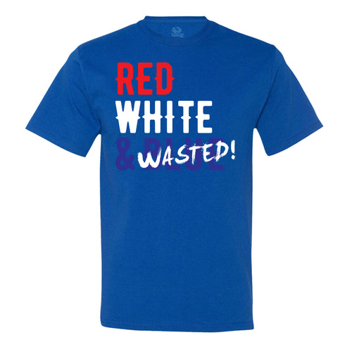 Red White & Wasted - Men's T-Shirt