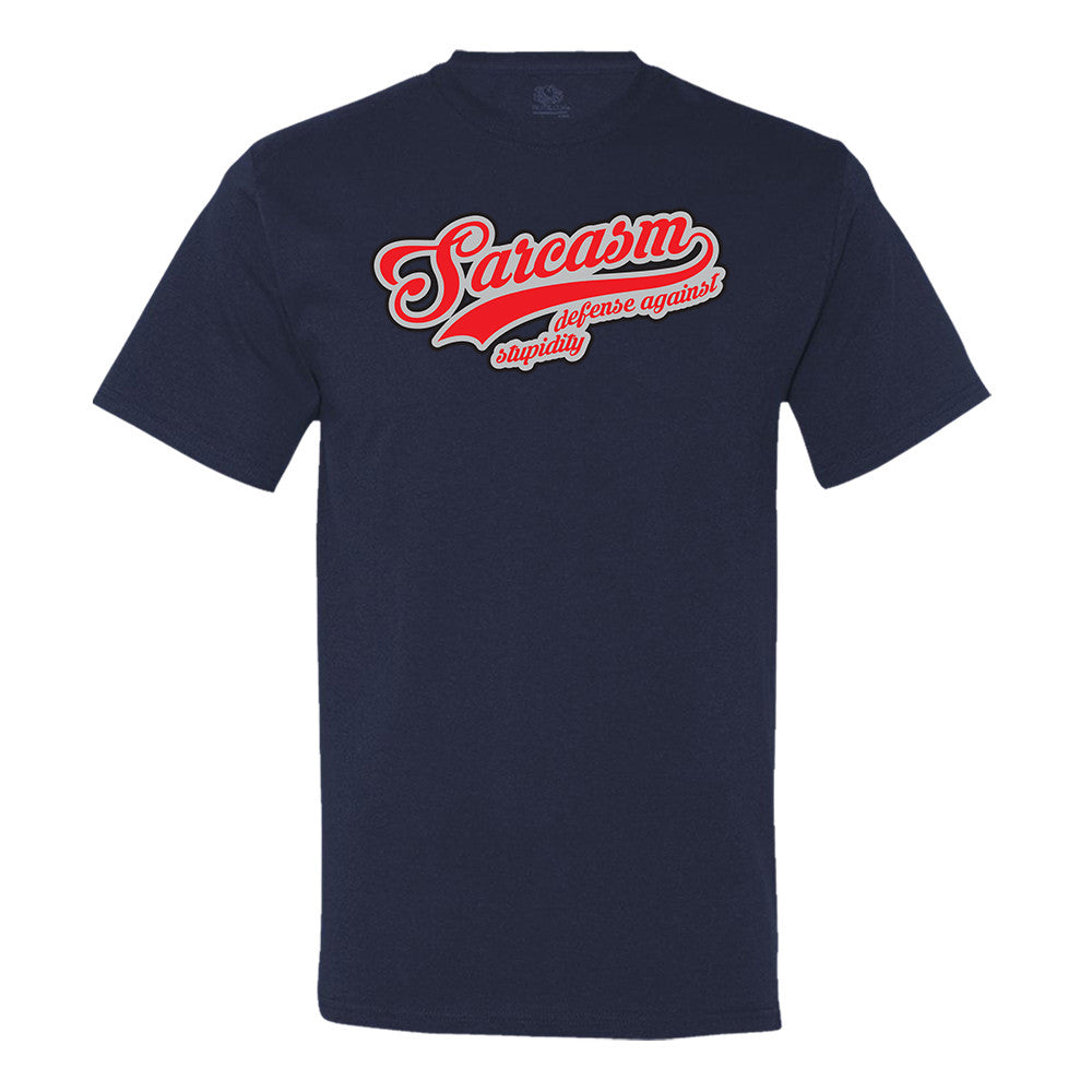 Sarcasm, Defense Against Stupidity Men's Shirt