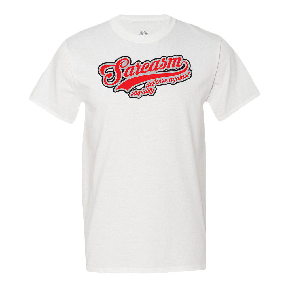 Sarcasm, Defense Against Stupidity Men's Shirt