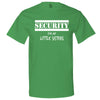  "Security for My Little Sisters" men's t-shirt Irish-Green