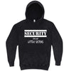  "Security for My Little Sisters" hoodie, 3XL, Vintage Black