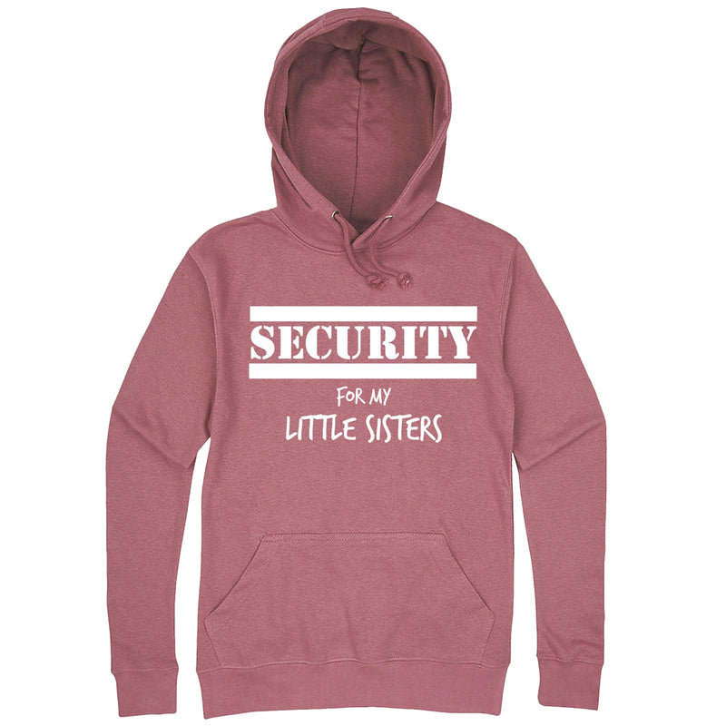  "Security for My Little Sisters" hoodie, 3XL, Mauve