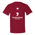 Project Semicolon Inspired Men's T-Shirt