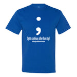 Project Semicolon Inspired Men's T-Shirt