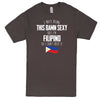  "I Hate Being This Damn Sexy But I'm Filipino So I Can't Help It" men's t-shirt Charcoal