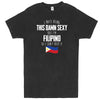  "I Hate Being This Damn Sexy But I'm Filipino So I Can't Help It" men's t-shirt Vintage Black