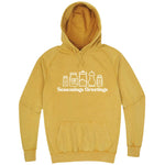  "Seasonings Greetings" hoodie, 3XL, Vintage Mustard