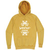  "Up to Snow Good" hoodie, 3XL, Vintage Mustard