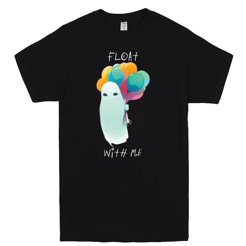 "Float With Me" Men's shirt Black