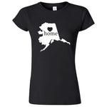  "Alaska Home State Pride" women's t-shirt Black