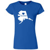 "Alaska Home State Pride" women's t-shirt Royal Blue