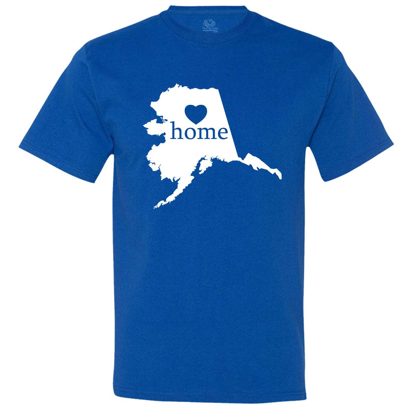  "Alaska Home State Pride" men's t-shirt Royal-Blue