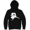  "Alaska Home State Pride" hoodie, 3XL, Black
